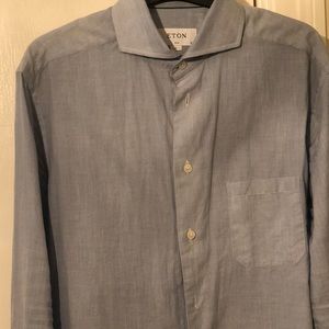 Men’s Eton “Chelsea” denim shirt